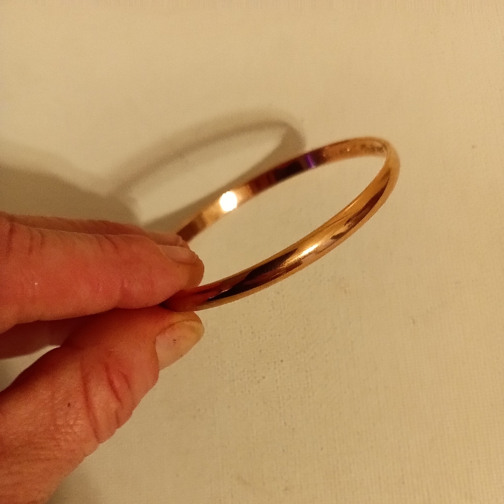 Kate spade rose gold bangle thin bracelet